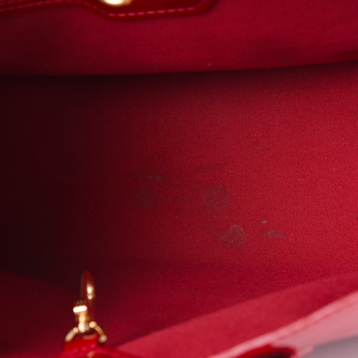 Louis Vuitton Vernis Wilshire PM Pomme D'Amour 8 of 11