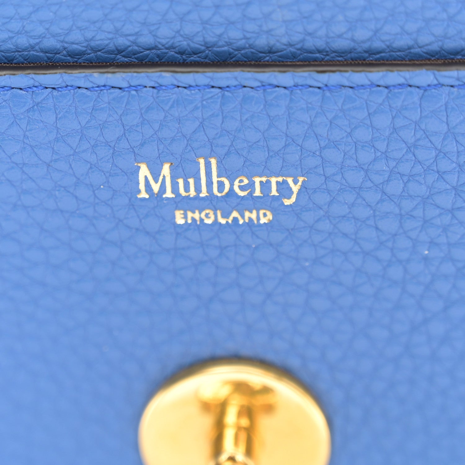 Mulberry Cross Grain Calfskin Small Darley 6 of 9