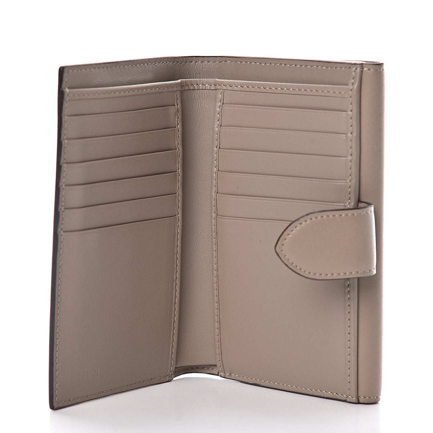 Vitello Liberty Century Lucido By The Way Medium Bi-Fold Wallet Tortora