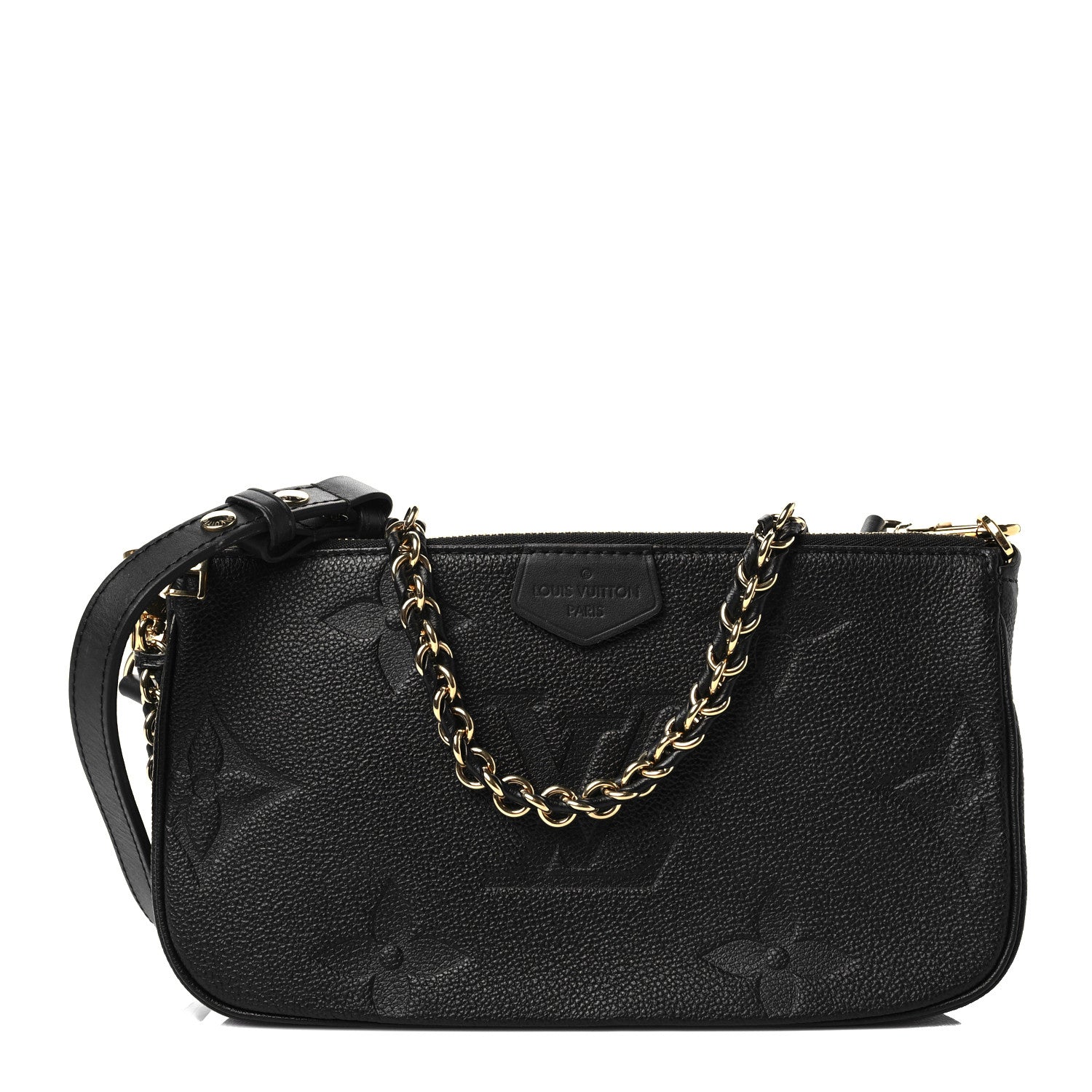 Louis Vuitton Empreinte Monogram Giant Multi Pochette Accessories Black 1 of 7