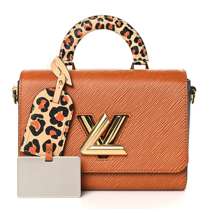 Louis Vuitton Epi Wild At Heart Twist One Handle MM Gold Cipango 1 of 8