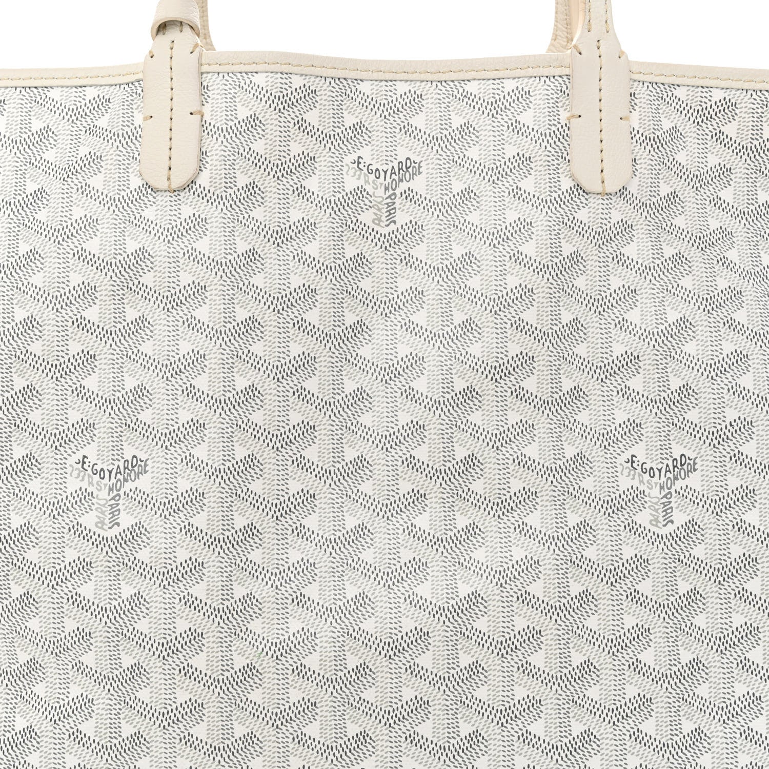 Goyard Goyardine Saint Louis PM White 10 of 15