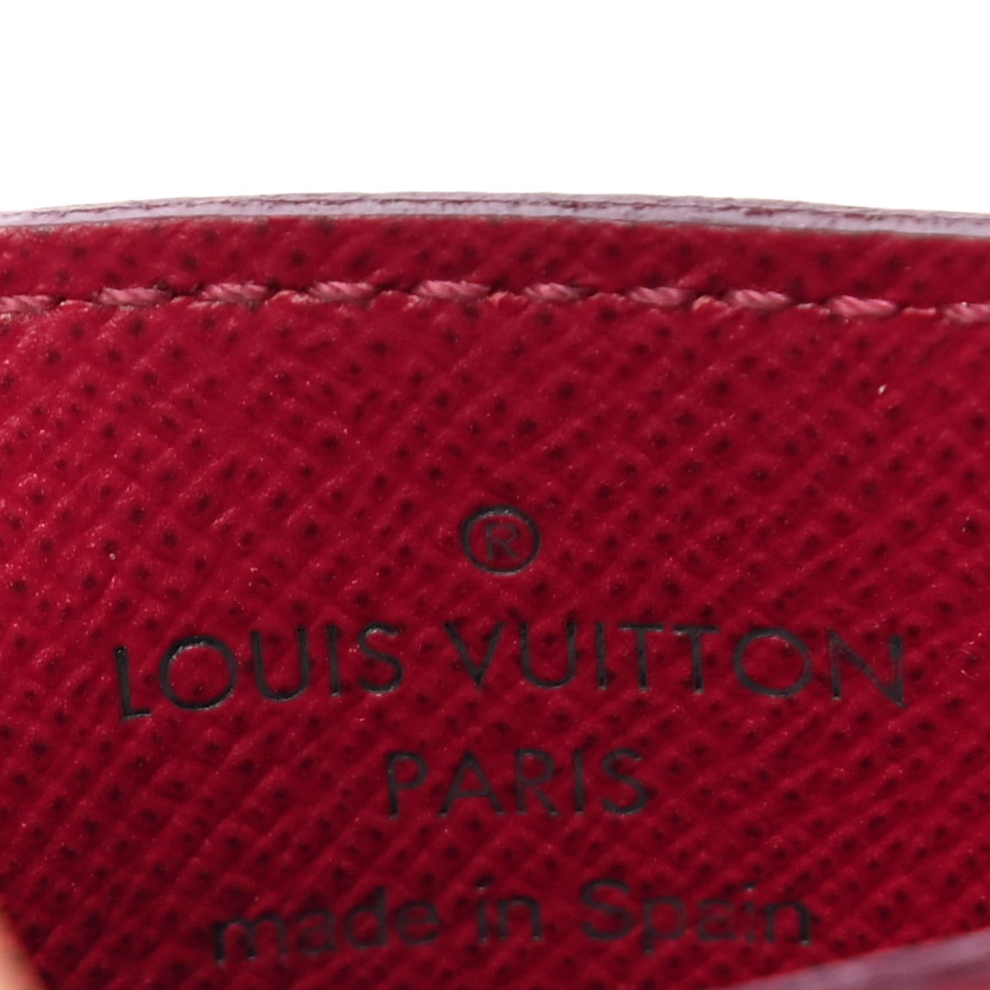 Monogram Card Holder Fuchsia