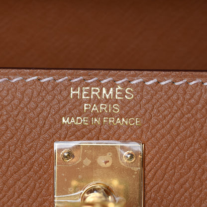Hermes Epsom Kelly Sellier 25 Gold 18 of 34