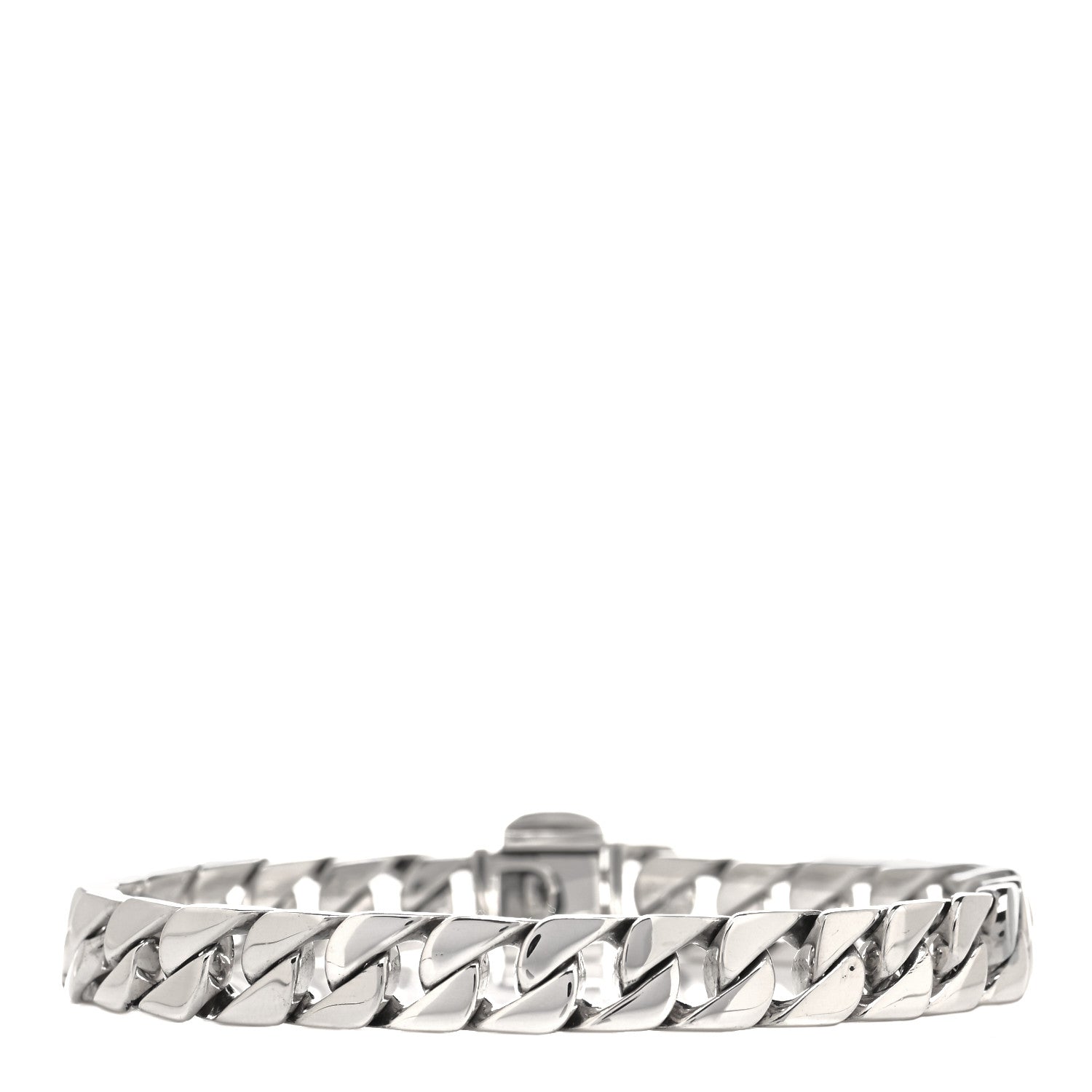 Tiffany Sterling Silver Curb Link Bracelet 1 of 5