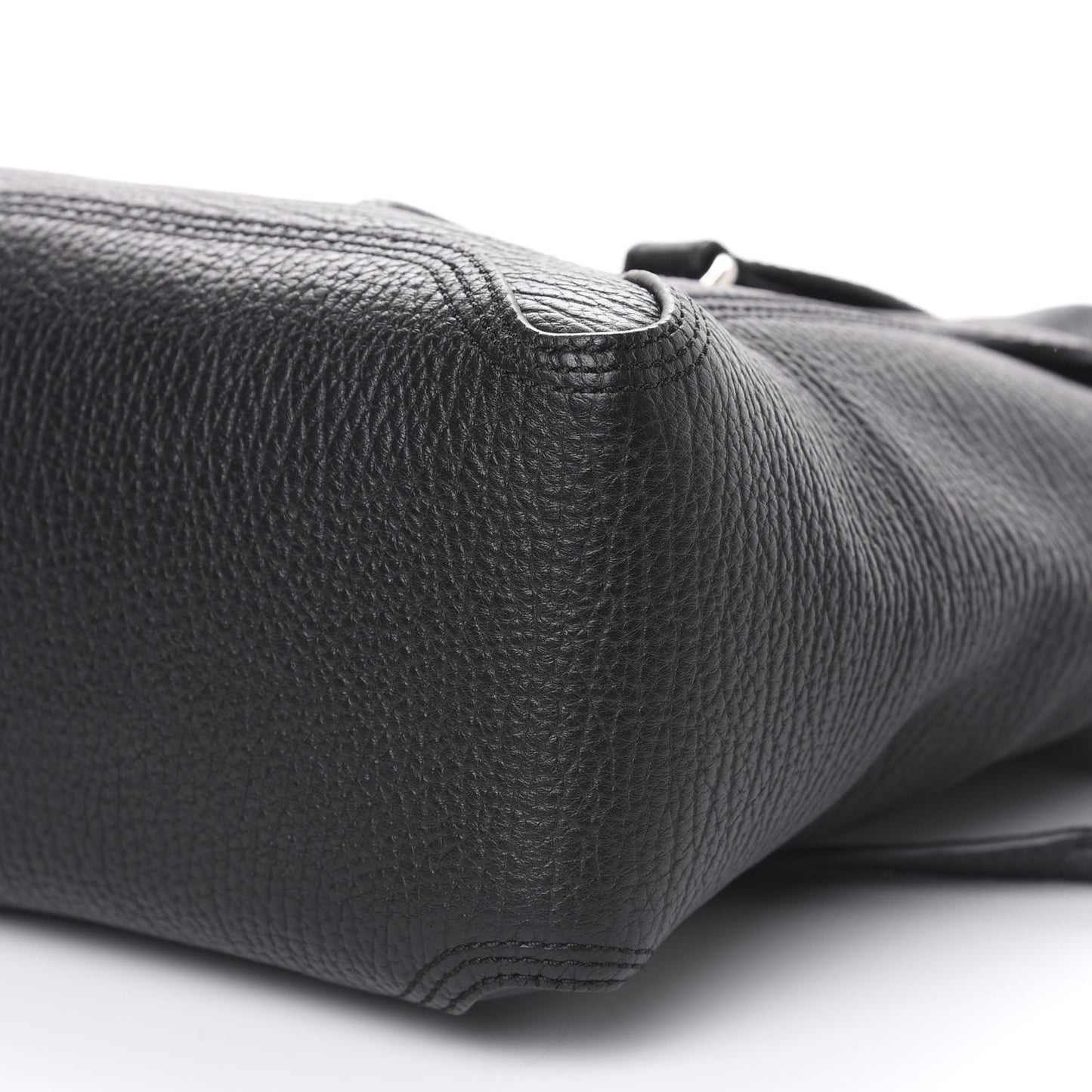 3.1 Textured Calfskin Medium Pashli Satchel Black