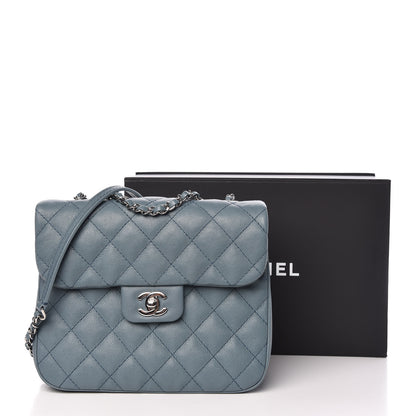 Chanel Caviar Quilted Medium Urban Companion Flap Blue 10 of 10