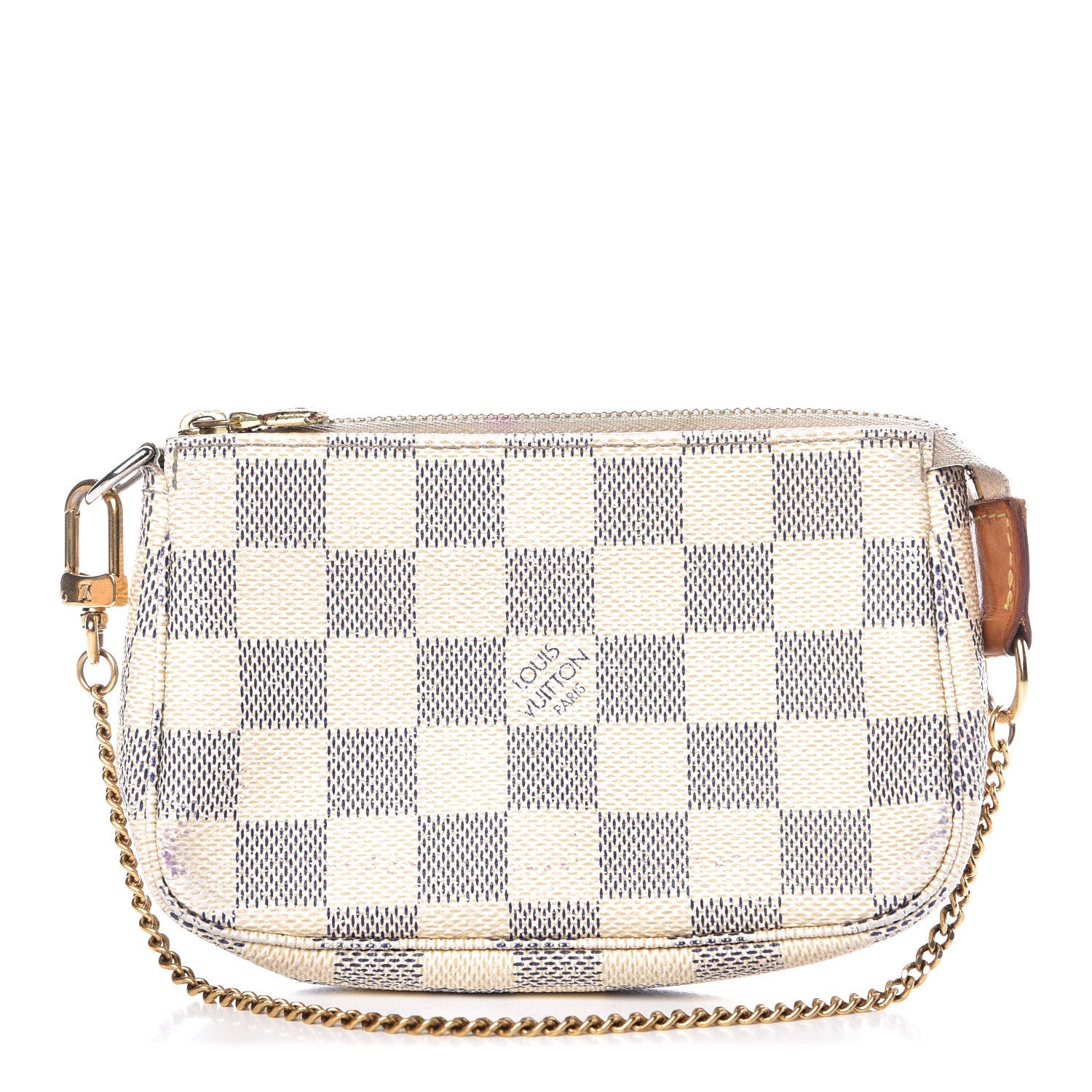 Louis Vuitton Damier Azur Mini Pochette Accessories 1 of 11