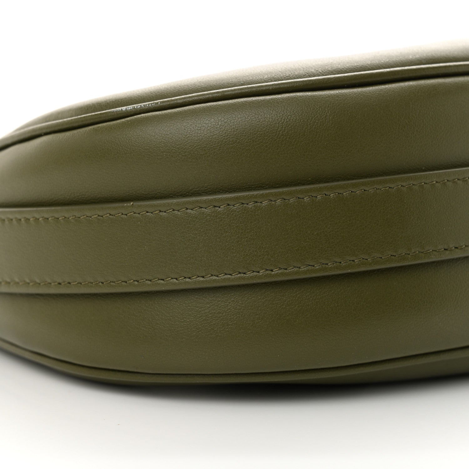Celine Smooth Calfskin Medium Strap Ava Shoulder Bag Dark Olive 9 of 12