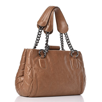 Chanel Calfskin Small Perfect Day Tote Brown 3 of 11