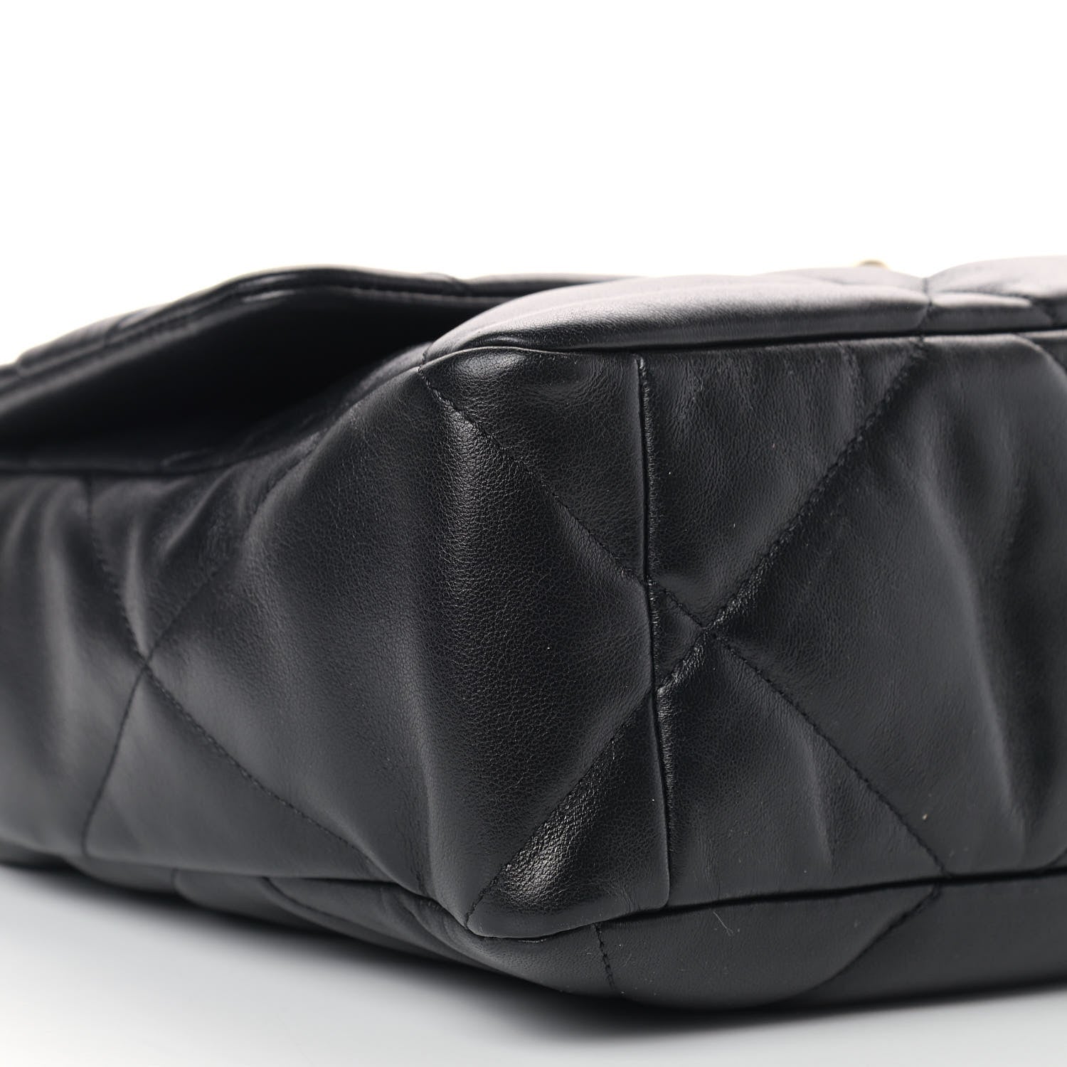Chanel Lambskin Quilted Large Chanel 19 Flap Black 8 of 10