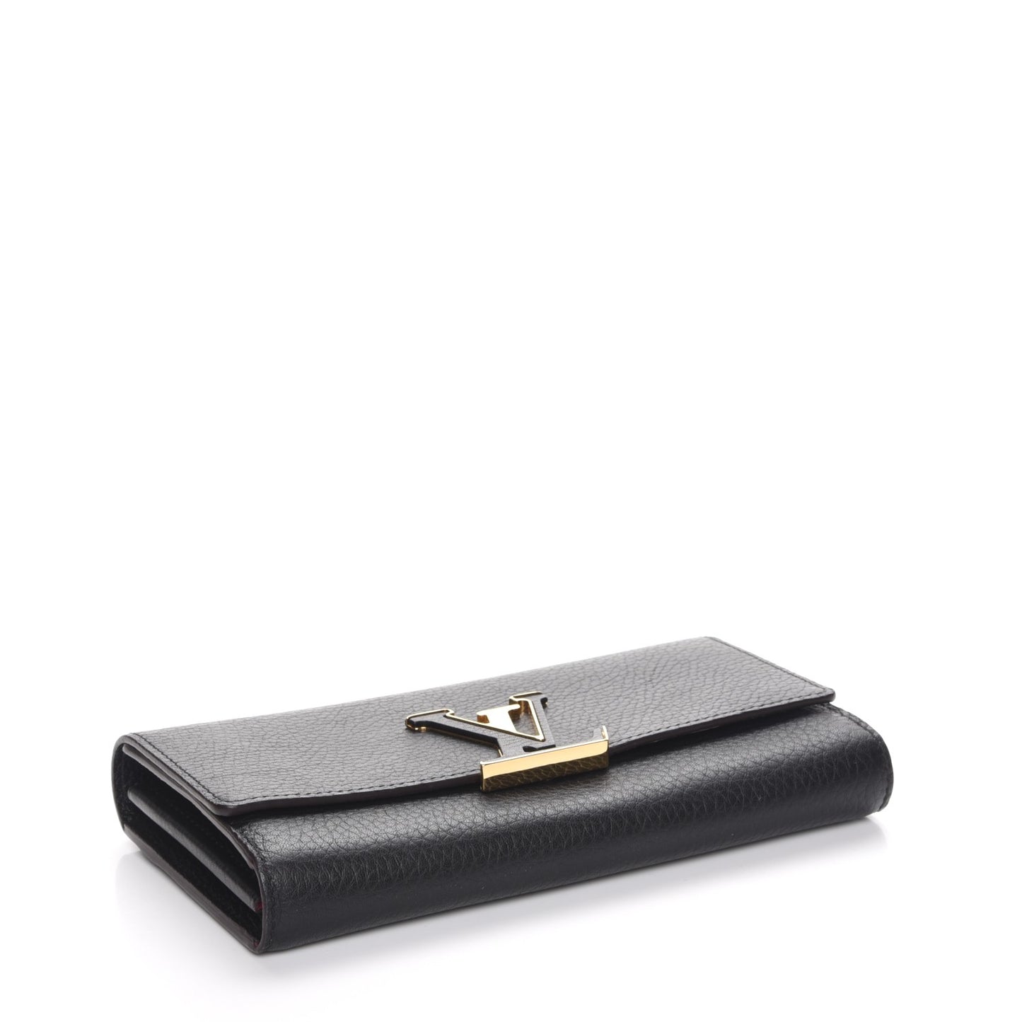 Taurillon Capucines Wallet Black