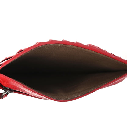 Bottega Veneta Nappa Intrecciato Card Case Red 4 of 4