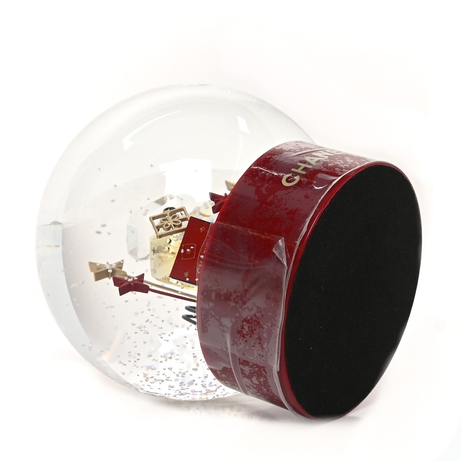 Chanel Glass N°5 Perfume Bottle Snow Globe Red 1833522 – FASHIONPHILE