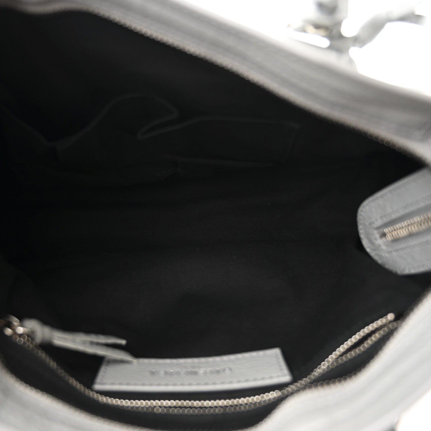 Balenciaga Agneau Classic Silver Hardware S City Gris Haussmannien 6 of 11