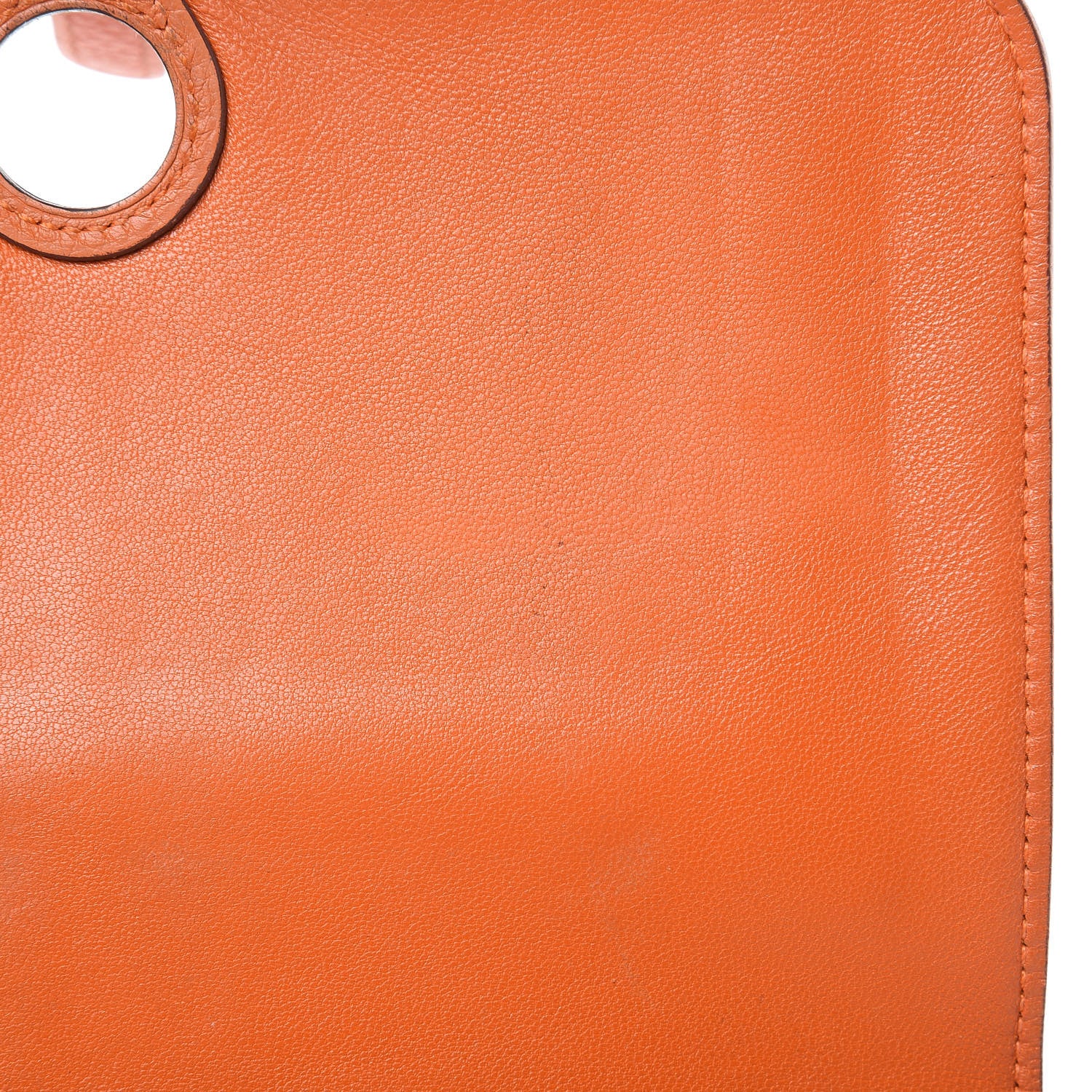 Hermes Togo Dogon Duo Wallet Orange 11 of 14