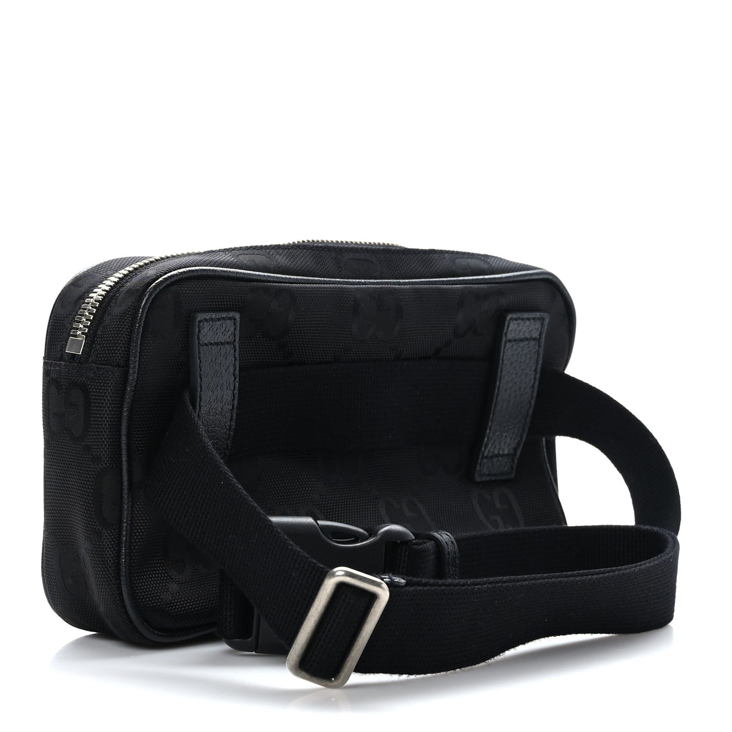 Econyl Nylon Monogram Off The Grid Belt Bag Black