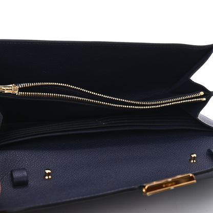 Hermes Evercolor Constance Wallet To Go Bleu Nuit 4 of 4