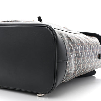 Goyard Goyardine Calfskin Alpin MM Backpack Black 10 of 15