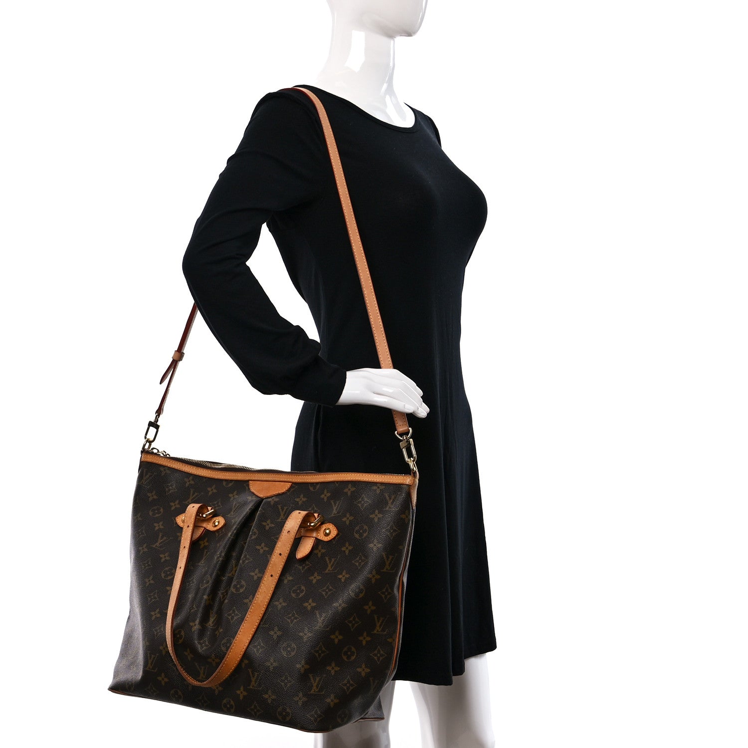 Louis Vuitton Monogram Palermo GM 2 of 10