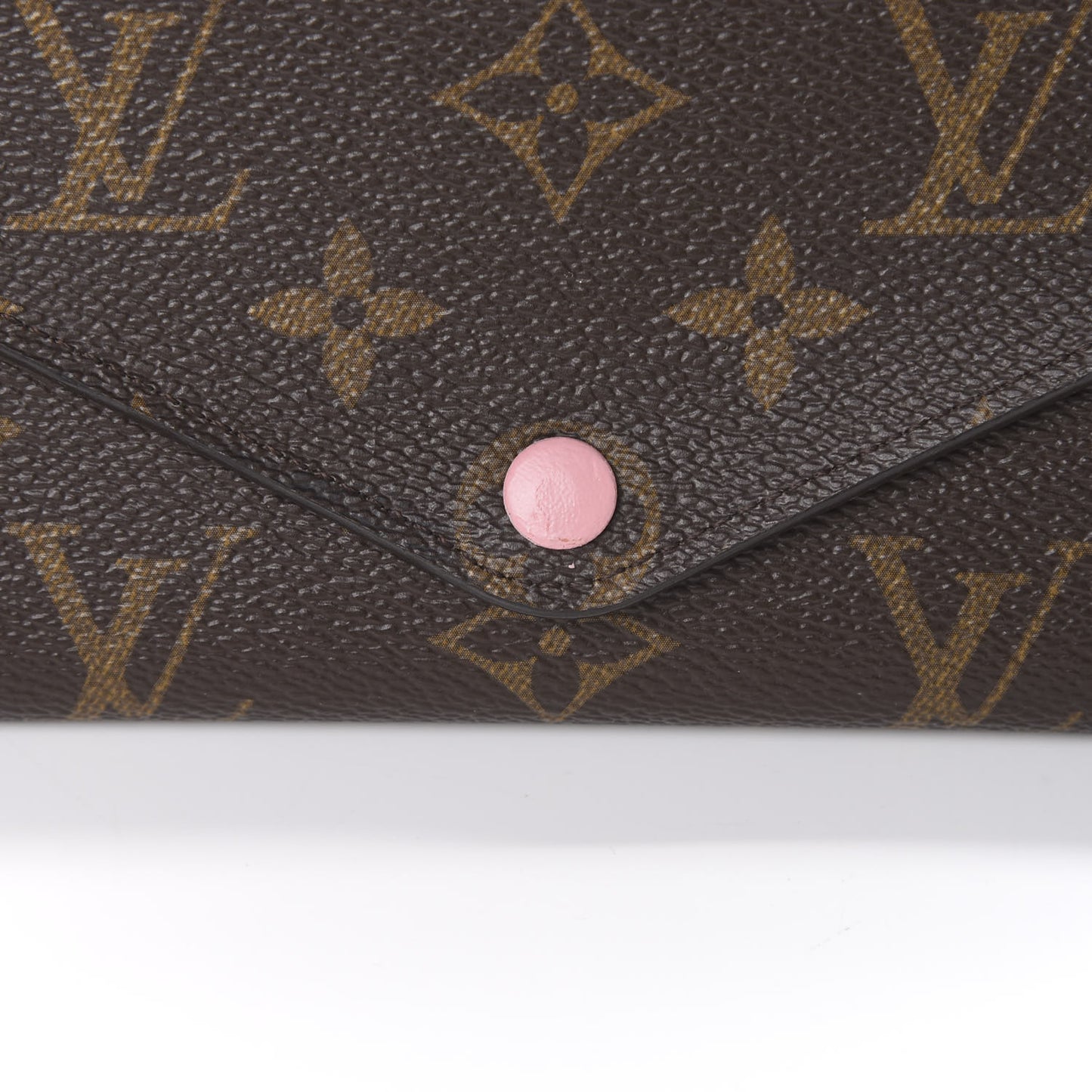 Monogram Josephine Wallet Rose Ballerine