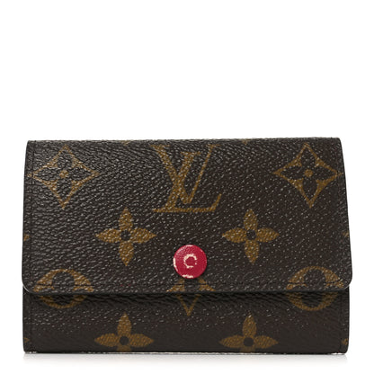 Louis Vuitton Monogram 6 Key Multicles Holder Fuchsia 1 of 6