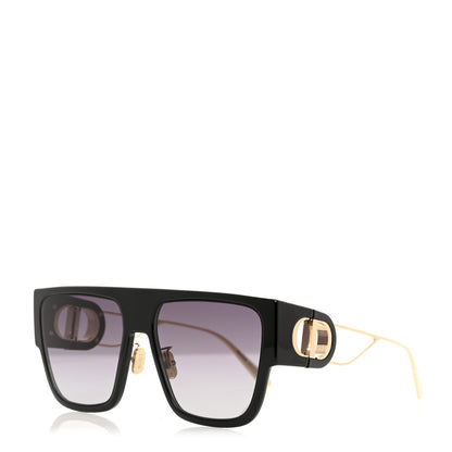 Christian Dior CHRISTIAN DIOR Rectangular 30 Montaigne S3U Sunglasses Black 1 of 7