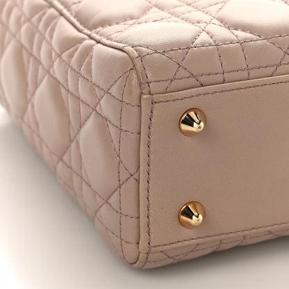 Christian Dior Lambskin Cannage Small Lucky Badges My Lady Dior Taupe 7 of 10