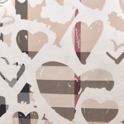 Burberry Nova Check Heart Tote White 14 of 18