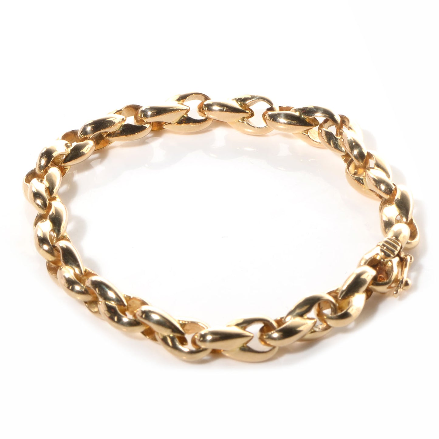 18k Yellow Gold Link Bracelet