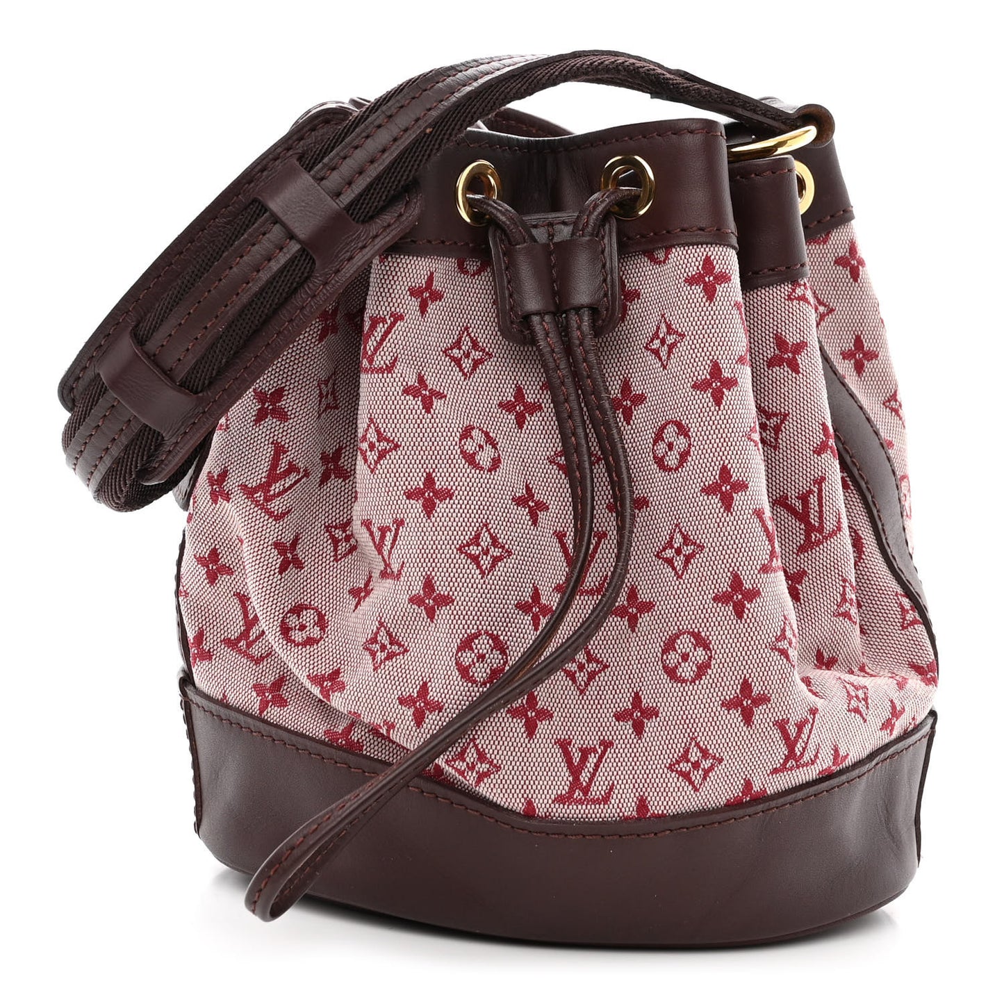 Mini Lin Monogram Noelie Cherry