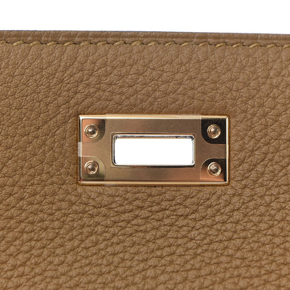 Hermes Togo Kelly Retourne 25 Bronze Dore 24 of 36
