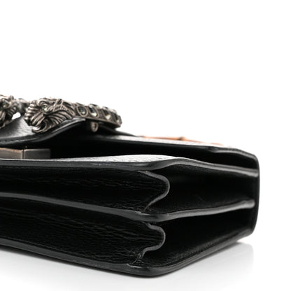 Gucci Dollar Calfskin Crystal Web Mini Dionysus Bamboo Top Handle Bag Black Black Diamond 10 of 10