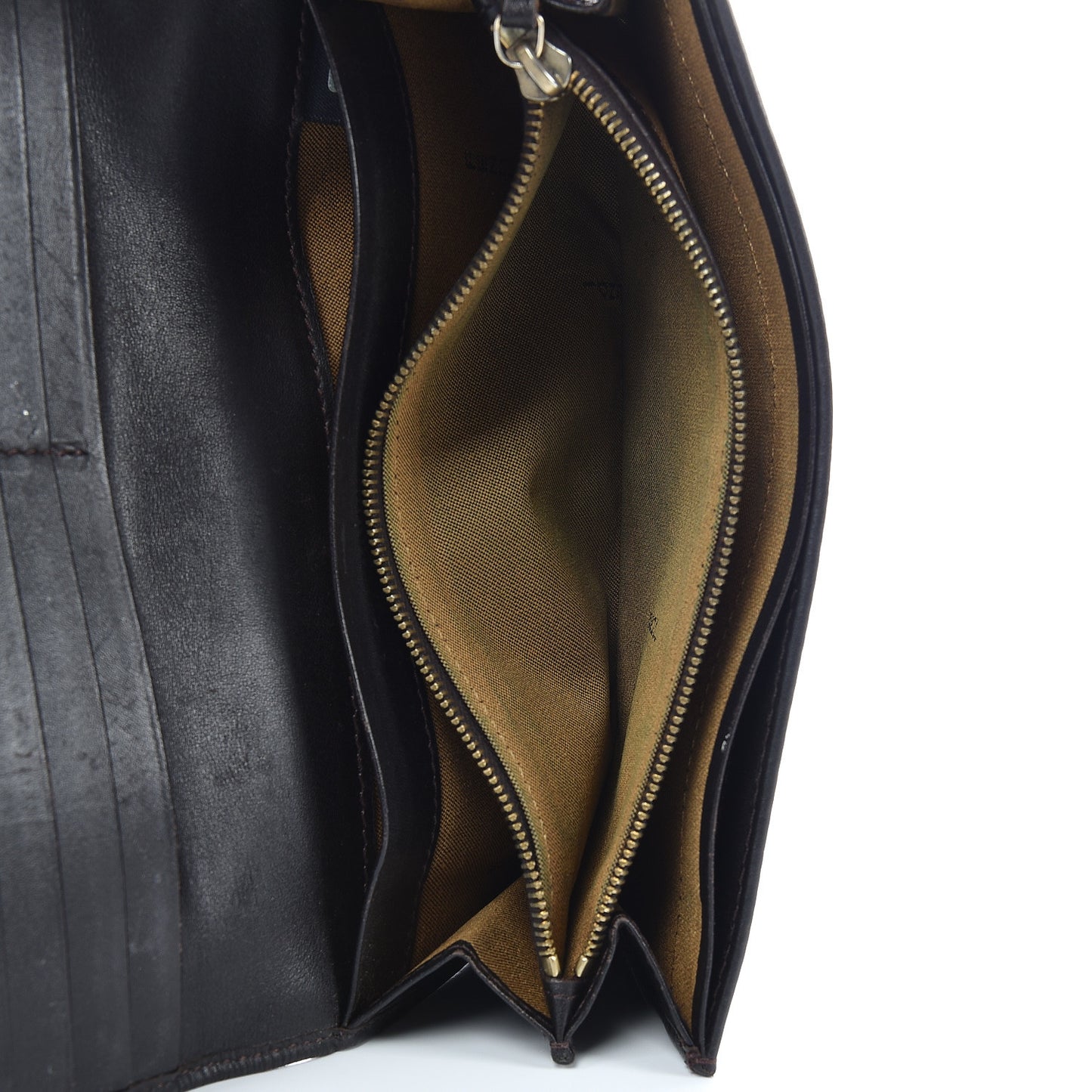 Zucca Continental Wallet Tobacco