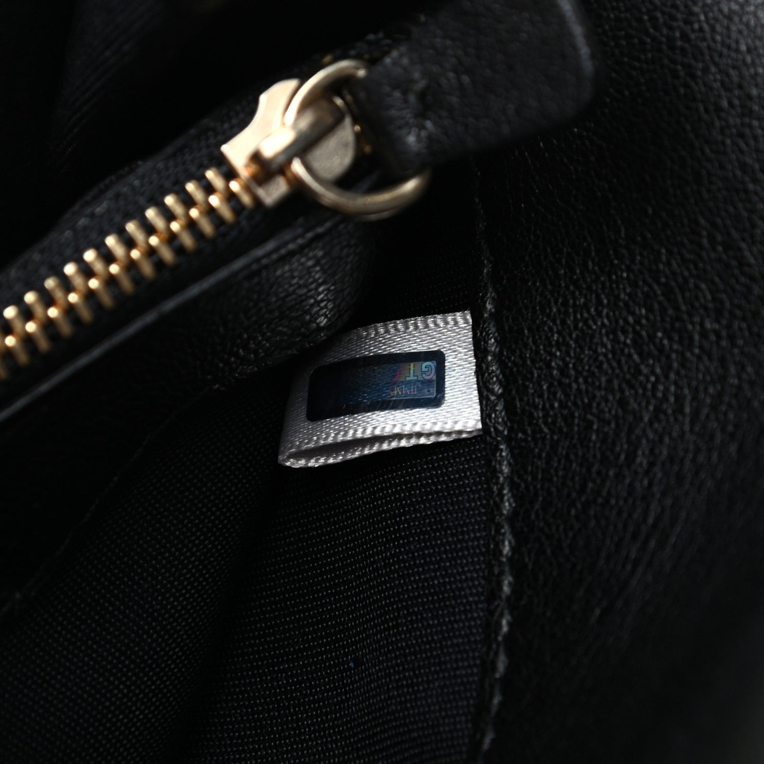 Jimmy Choo Glitter Milla Wallet on Chain Navy 7 of 10
