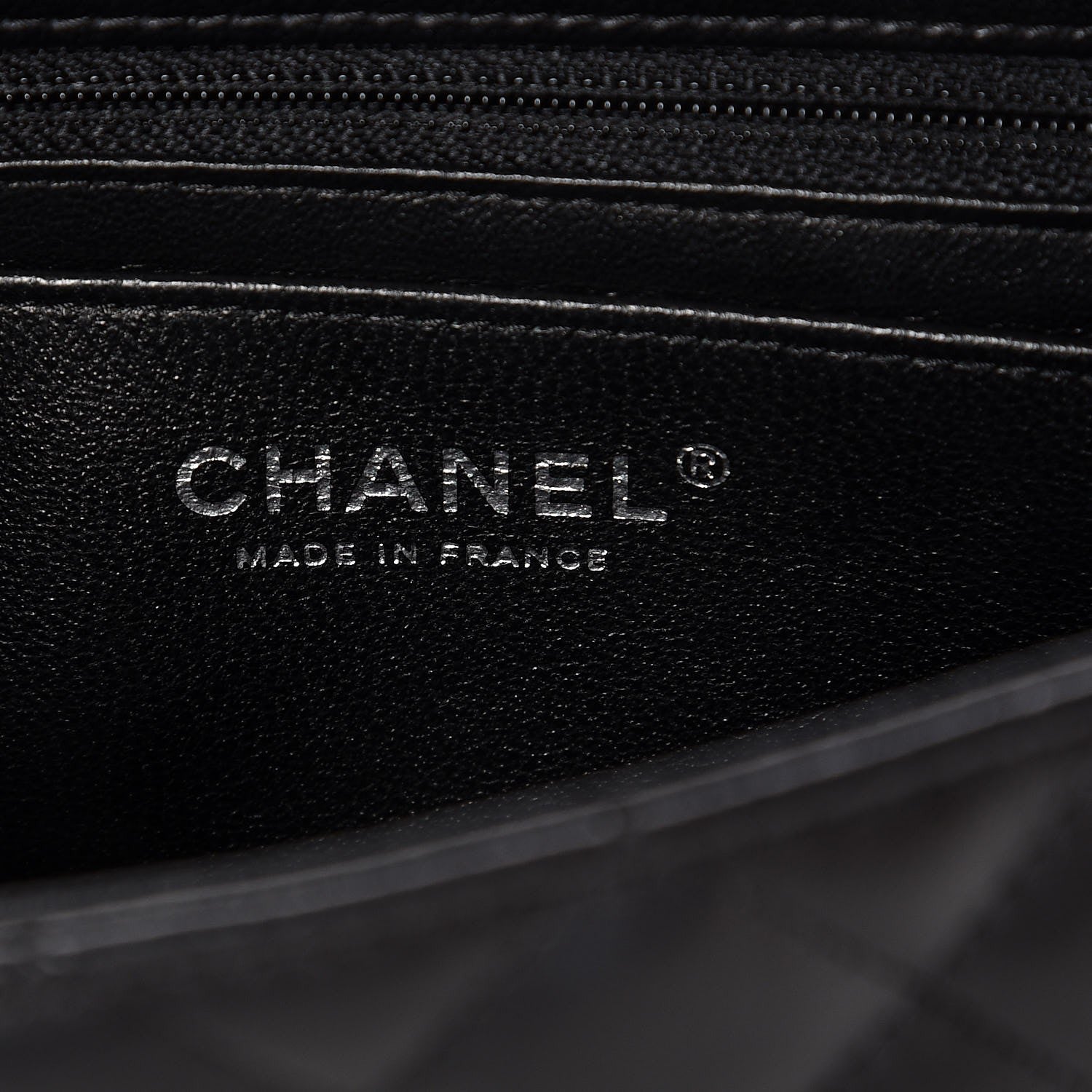 Chanel Lambskin Quilted Mini Rectangular Flap Black 6 of 8
