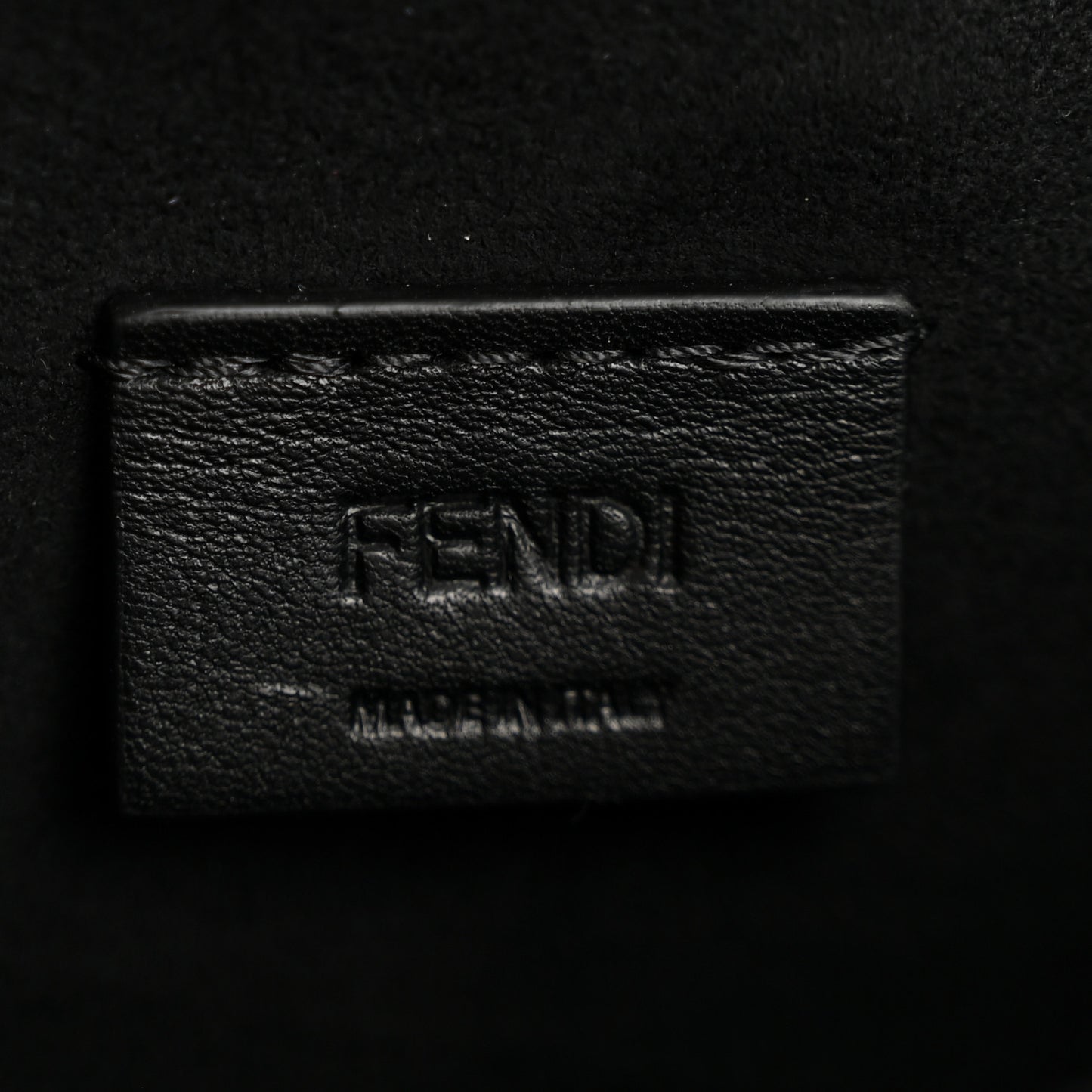 Vitello Brenta Cher Nano Fendi C'mon Black
