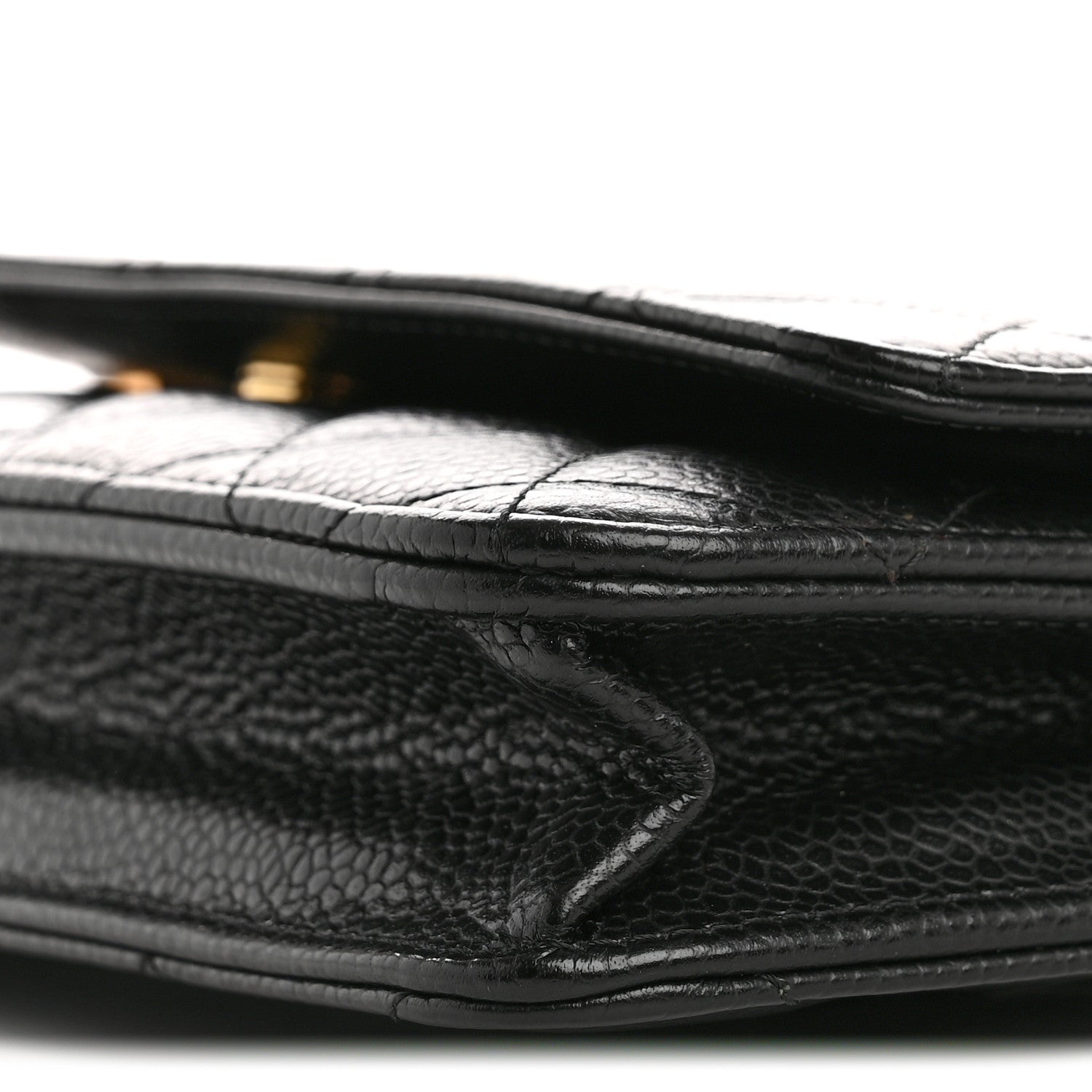 Chanel Caviar Quilted Wallet On Chain WOC Black 11 of 11