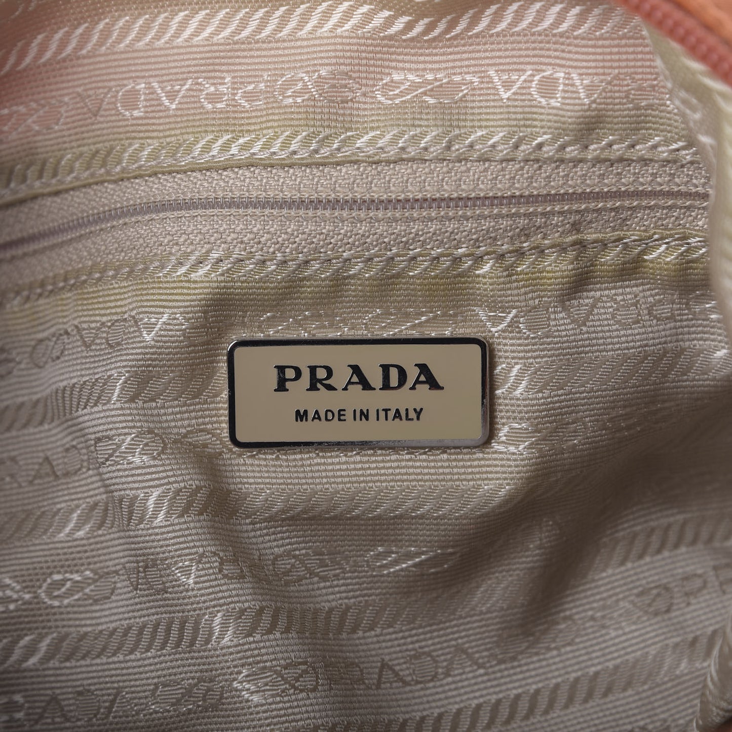 Tessuto Nylon Shoulder Bag Papaya