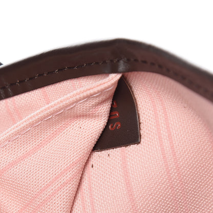 Louis Vuitton Damier Ebene Neo Neverfull MM Rose Ballerine 10 of 15