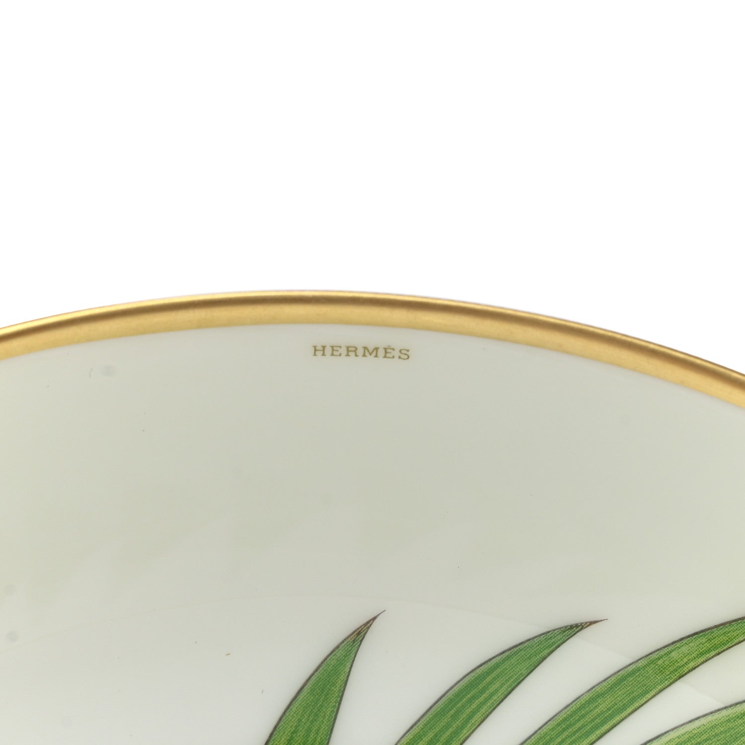 Hermes Porcelain Passifolia Cereal Bowl Set of 2 6 of 10