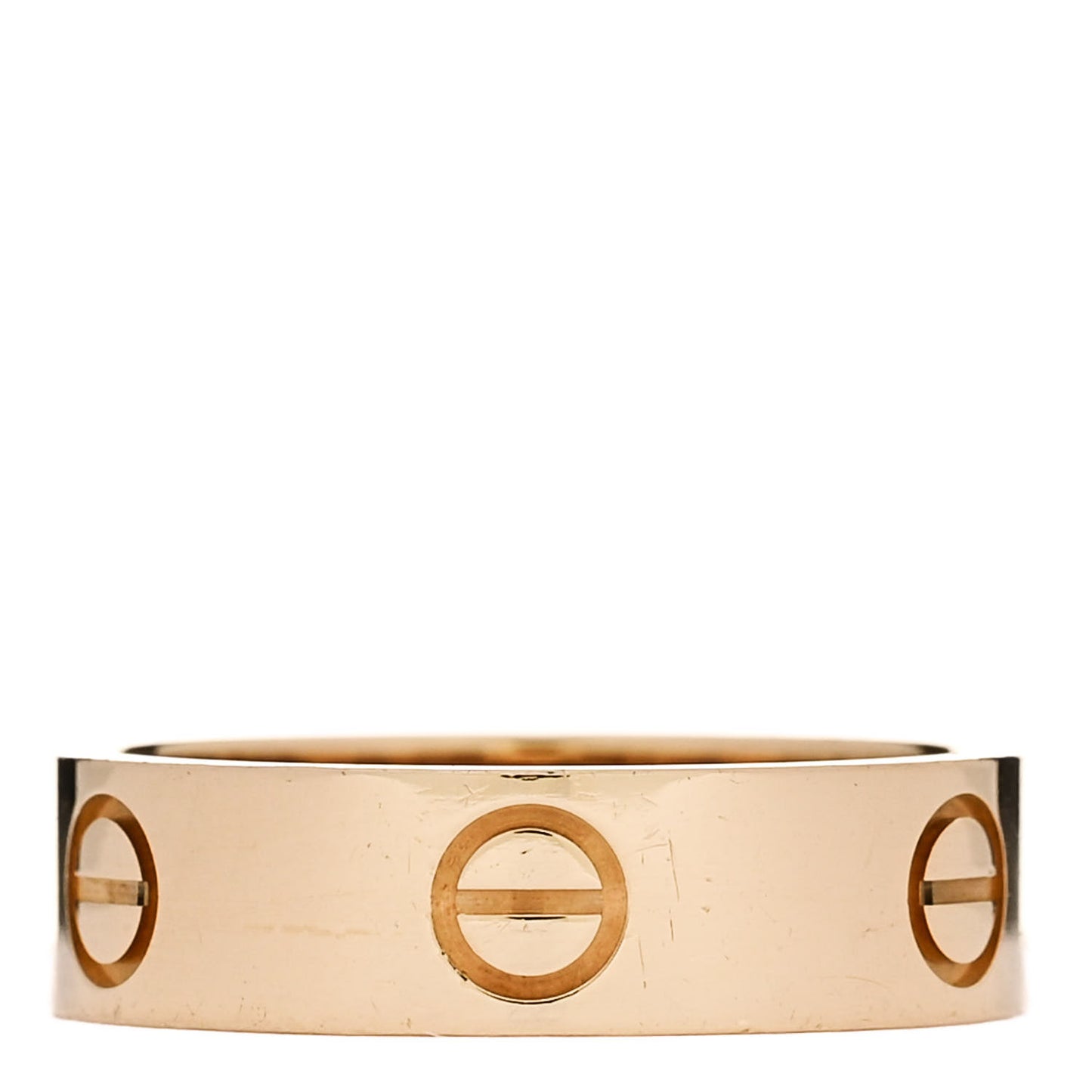 18K Yellow Gold 5.5mm LOVE Ring 56 7.75