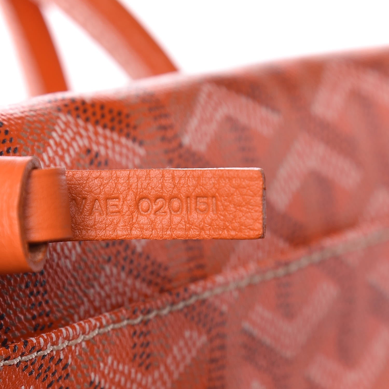 Goyard Goyardine Saint Louis PM Orange 9 of 11
