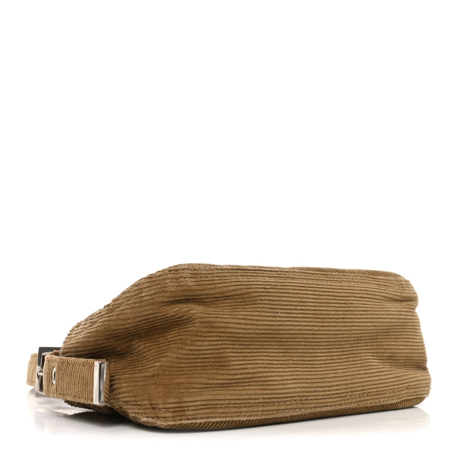ショルダーバッグ FENDI Corduroy Shoulder Bag Beige Fendi Corduroy Baguette Small Shoulder Bag Beige 1812174