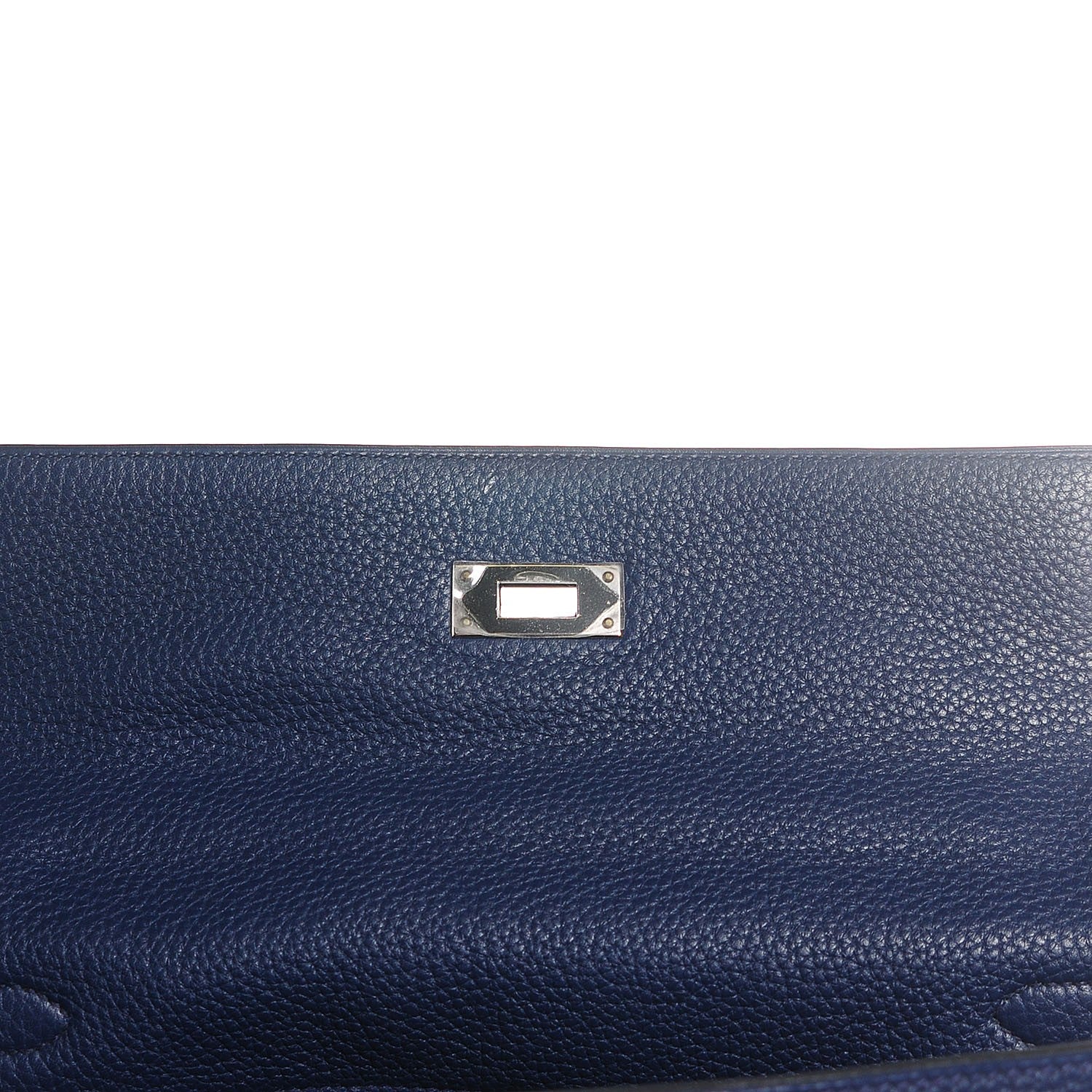 Hermes Togo Kelly Retourne 32 Bleu Saphir 19 of 23