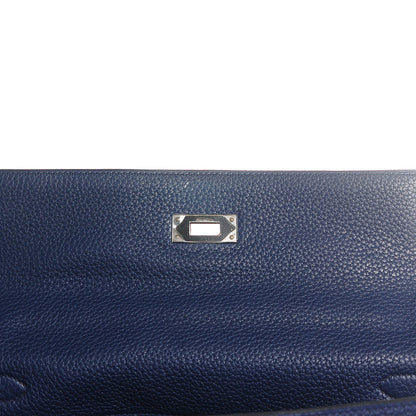 Hermes Togo Kelly Retourne 32 Bleu Saphir 19 of 23