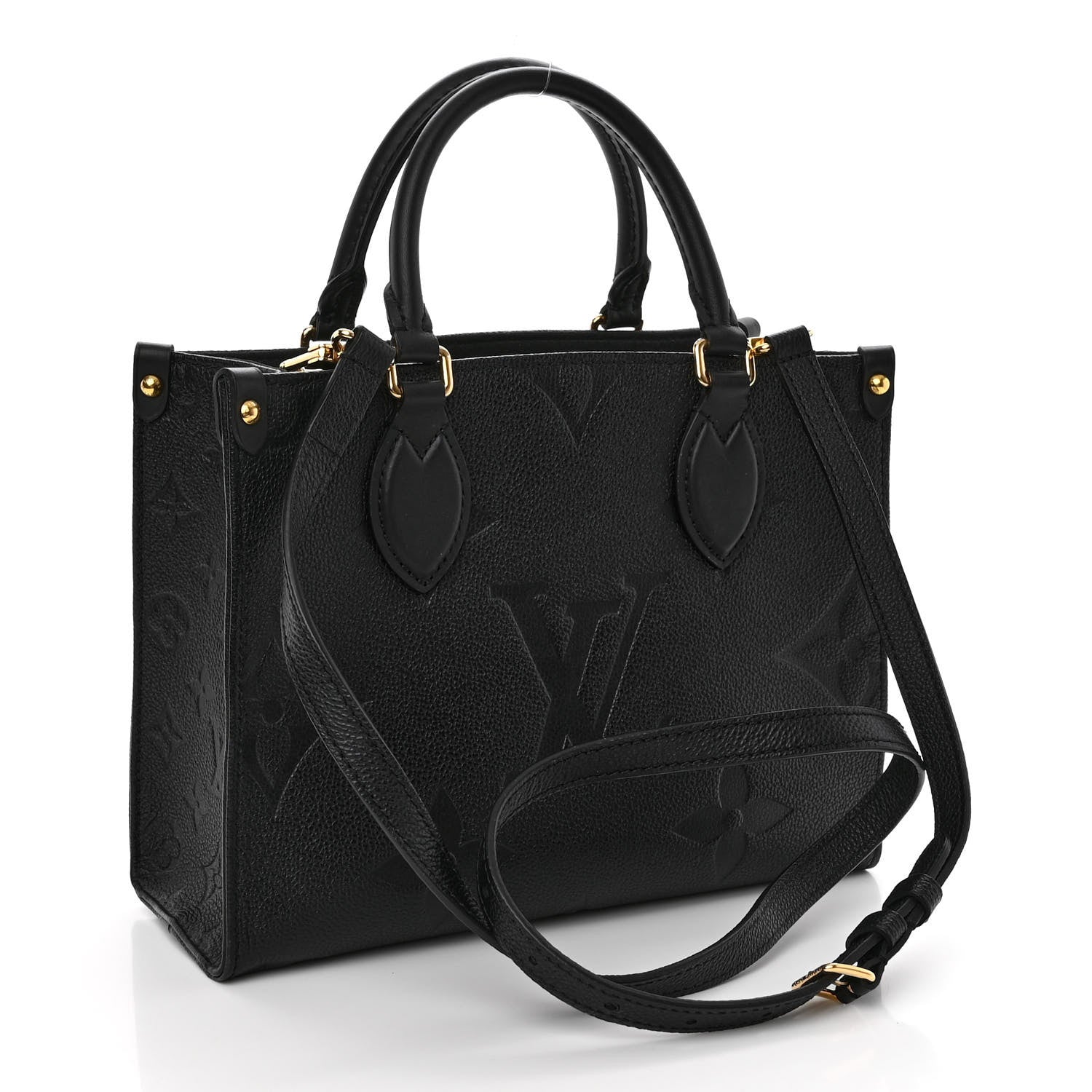 Louis Vuitton Empreinte Monogram Giant Onthego PM Black 3 of 9