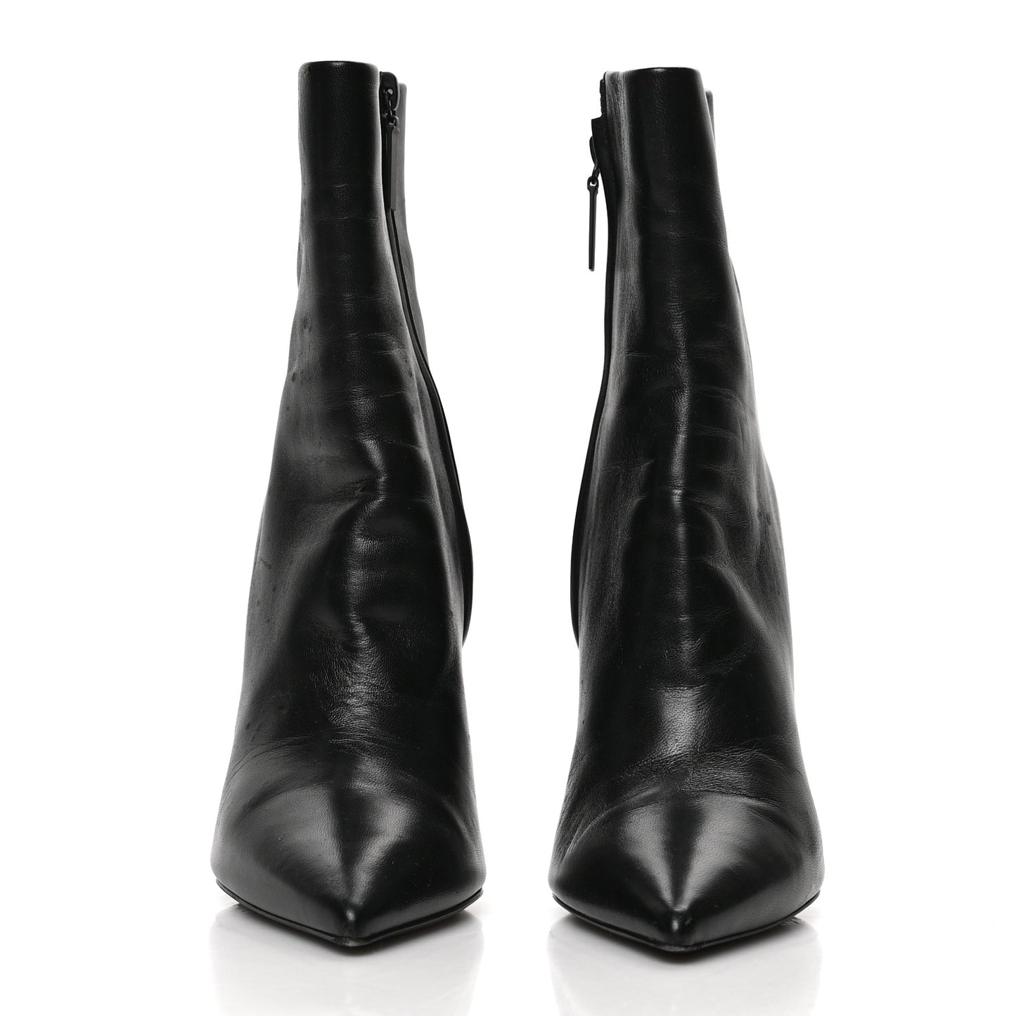Calfskin Opyum Ankle Boots 38 Black