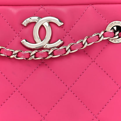 Chanel Rubber Quilted Lambskin Coco Rain Camera Bag Pink 11 of 18