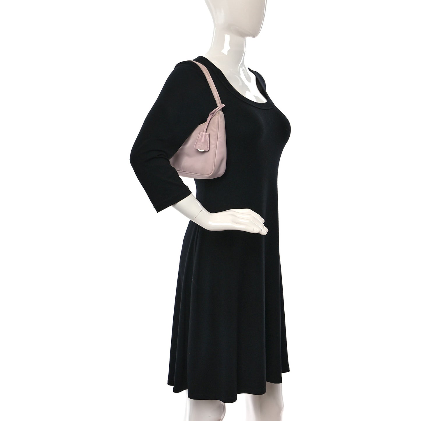 Tessuto Nylon Mini Re-Edition 2000 Bag Alabastro